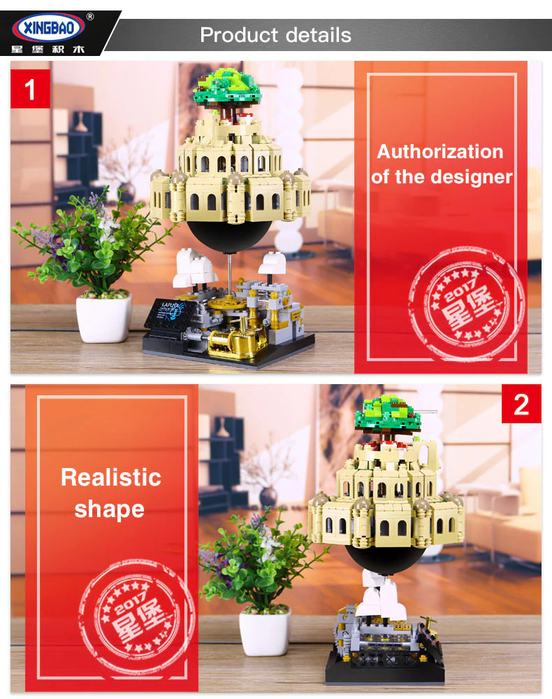 XINGBAO XB-05001 The City in The Sky - YWOBB