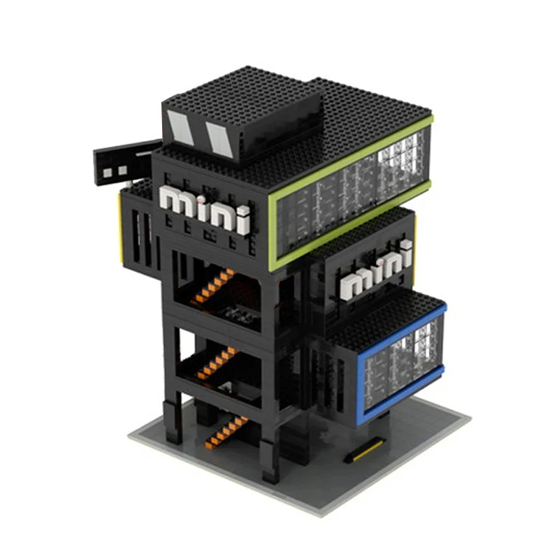 MOC 46907 Motor Studio Modular (2020) - YWOBB