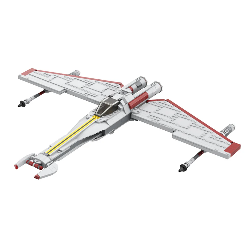 GOBRICKS MOC 47427 Republic Striker-Class Starfighter - YWOBB
