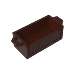 GOBRICKS GDS-2100 Container Treasure Chest Bottom - YWOBB