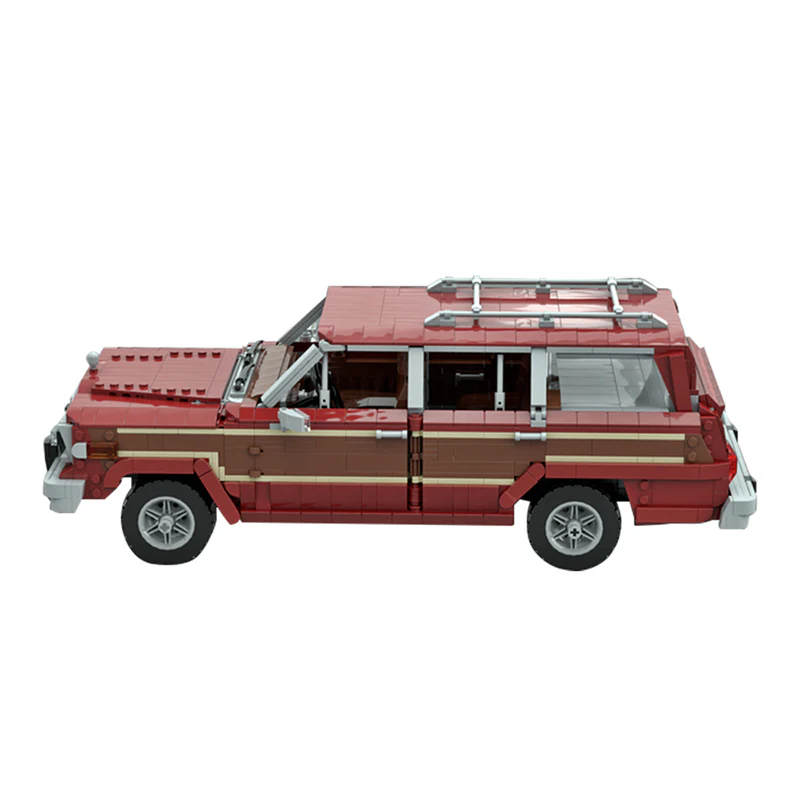 GOBRICKS MOC 154446 Jeep Grand Wagoneer - Skyler White's car [Breaking Bad] - YWOBB