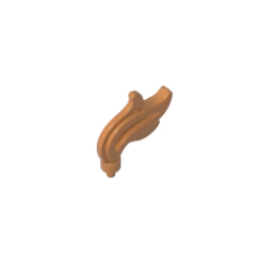 GOBRICKS GDS-M179 Plume Feather Triple Compact / Flame / Water with Small Pin - YWOBB