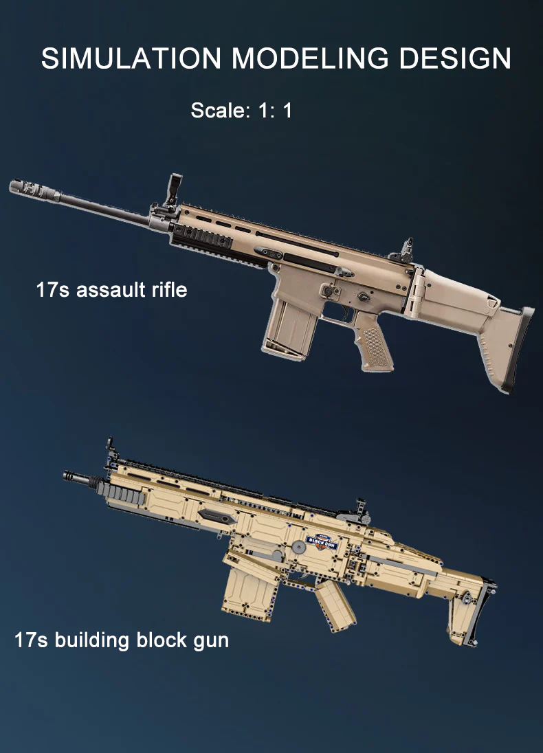 CADA C81021 FN SCAR 17S - YWOBB