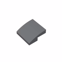 GOBRICKS GDS-659  Curved 2 x 2 - YWOBB