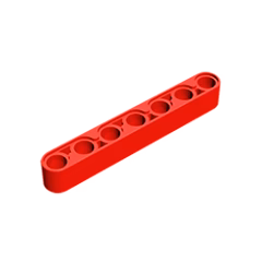 GOBRICKS GDS-665 Liftarm Thick 1 x 7 - YWOBB