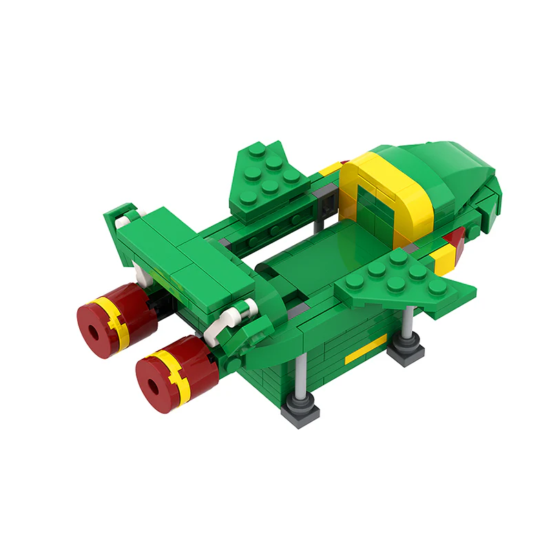 GOBRICKS MOC 123514 KS MO IR Thunderbird-2 - YWOBB