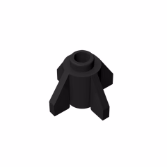 GOBRICKS GDS-1153 Round 1 x 1 with Fins - YWOBB