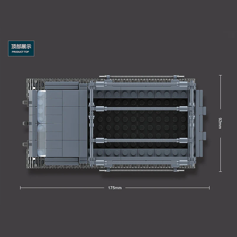 QuanGuan 100086 German half Tracked vehicle ROS/03 - YWOBB