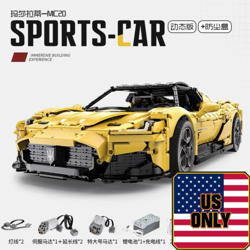 RASTAR 93500 Maserati MC20 Nettuno OVP US Warehouse Version - YWOBB