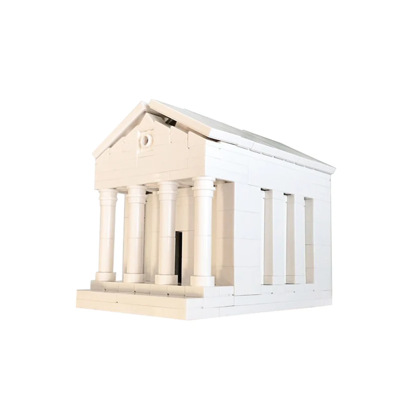 GOBRICKS MOC 137494 Tiny Greek Temple - YWOBB