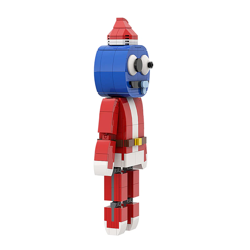 GOBRICKS MOC A0196 RainbowFriends Christmas style-Blue - YWOBB