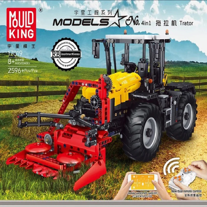 Mould King 17019 Tractor Fastrac 4000er series - YWOBB