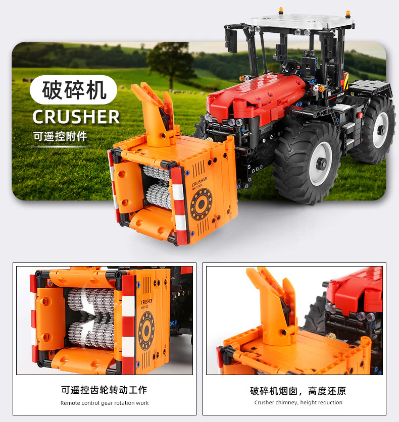 Mould King 17020 Tractor Fastrac 4000er series - YWOBB