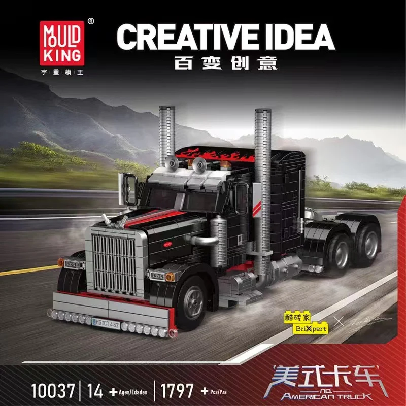 Mould King 10037 American Truck - YWOBB