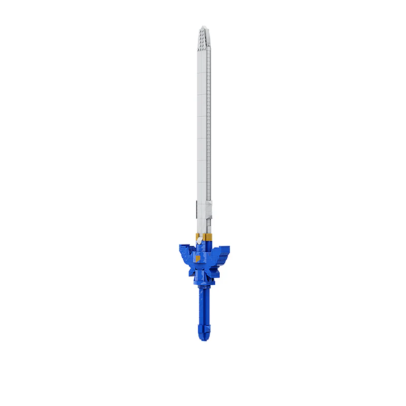 GOBRICKS MOC A0509 Zelda master sword middle model - YWOBB
