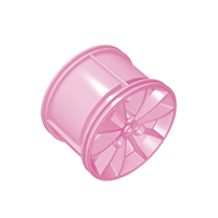GOBRICKS GDS-1473 Wheel 62.3mm D. x 42mm Technic Racing Large - YWOBB