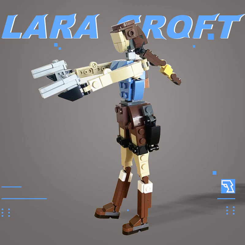 GOBRICKS MOC 119244 Lara Croft - YWOBB