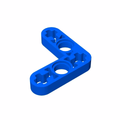 GOBRICKS GDS-692 Modified Bent Thin L-Shape 3 x 3 - YWOBB