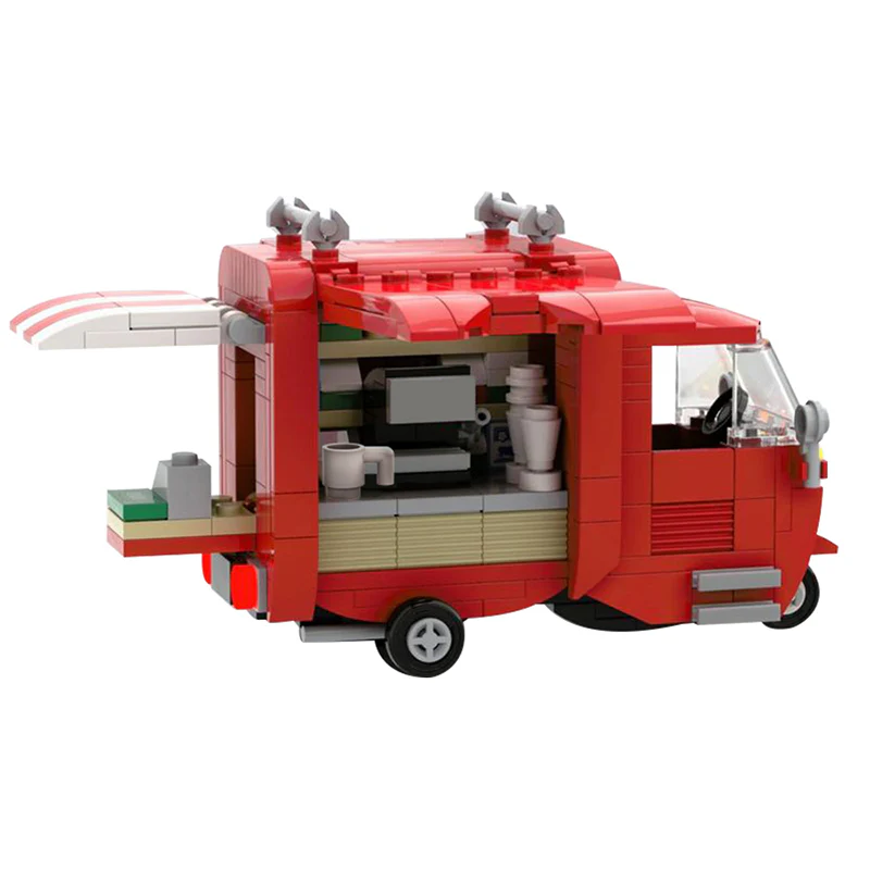GOBRICKS MOC 130816 Tuk-Tuk Coffee - YWOBB