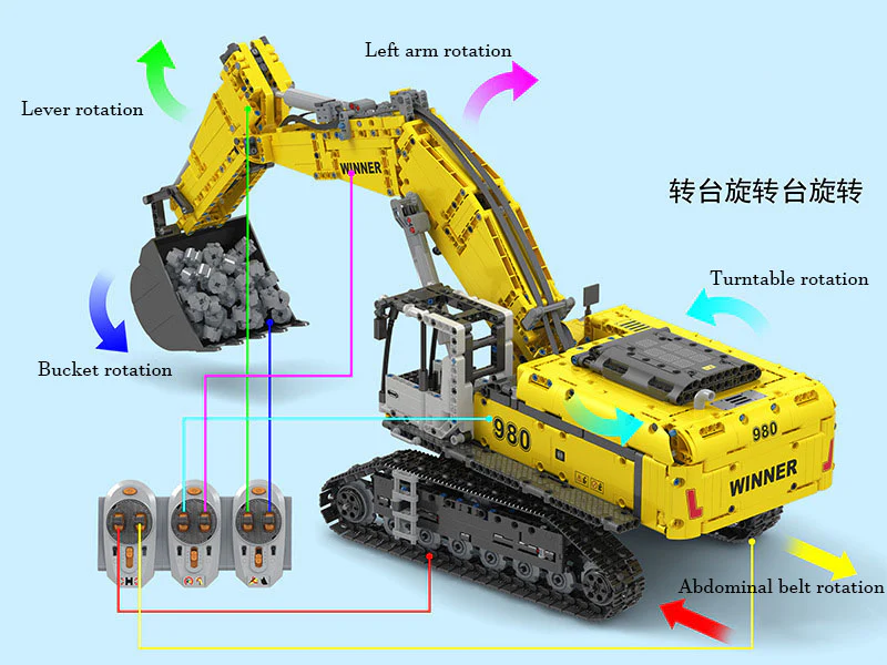 WINNER 7121  Crawler Excavator - YWOBB