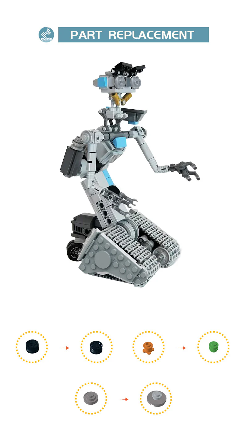 MOC C9225 Perak 5 (Johnny 5) - YWOBB