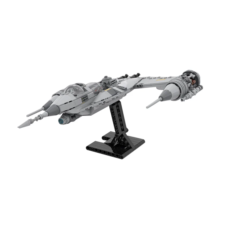 GOBRICKS MOC 99914 The Mandalorian n-1 fighter - YWOBB