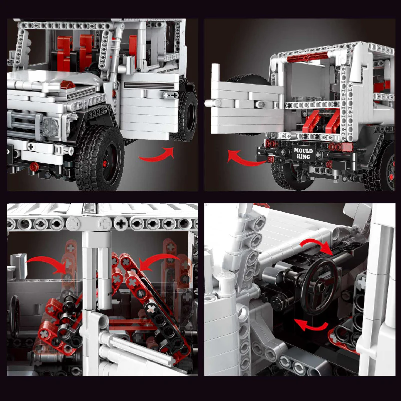 Mould King 13069 Benz G500 - YWOBB
