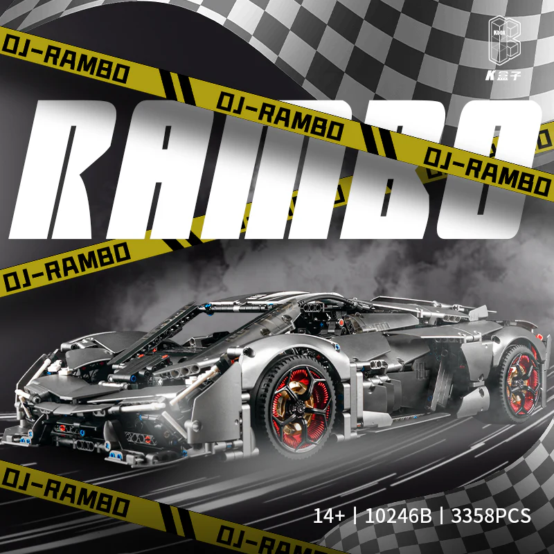 セブンコラボ カウコン K-BOX 10246B Lamborghini Terzo Millennio - YWOBB
