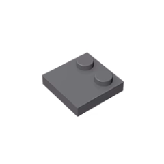GOBRICKS GDS-1483 Modified 2 x 2 with Studs on Edge - YWOBB