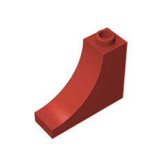 GOBRICKS GDS-857 Arch 1 x 3 x 2 Inverted - YWOBB