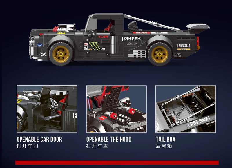 DECOOL KC012 Coontest 150 Runaway Truck - YWOBB