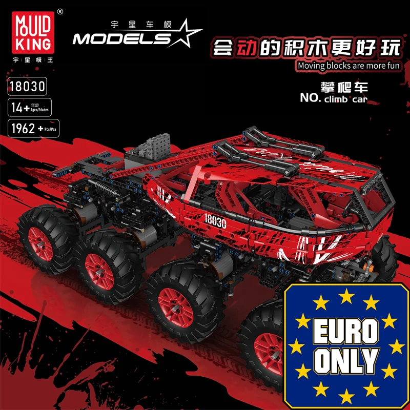 Mould King 18030 RC Firefox Climb Car OVP EU Warehouse Version - YWOBB