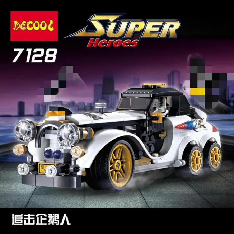 DECOOL 7128 Batman Classic Race Truck Car - YWOBB