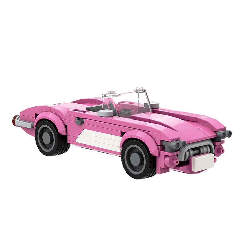 GOBRICKS MOC A1062 Barbie Chevy (Small) - YWOBB