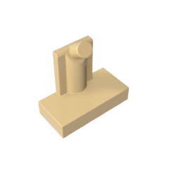 GOBRICKS GDS-1314 Vehicle Steering Stand 1 x 2 - YWOBB