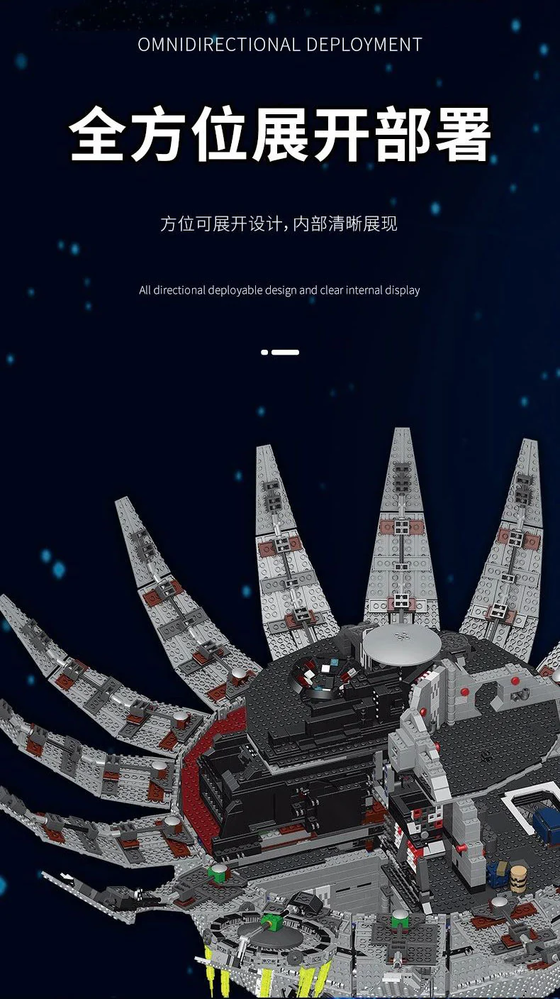 Mould King 21034 Death Star - YWOBB