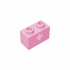 GOBRICKS GDS-633  Brick 1 x 2 with Axle Hole - YWOBB