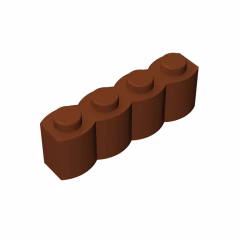 GOBRICKS GDS-1079 Modified 1 x 4 with Log Profile - YWOBB