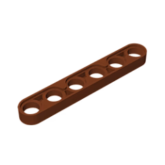 GOBRICKS GDS-694 Liftarm Thin 1 x 6 - YWOBB