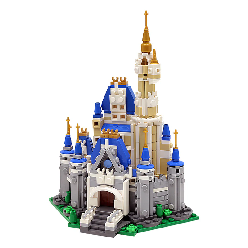 GOBRICKS MOC 12492 Magical Cinderella's Castle - YWOBB