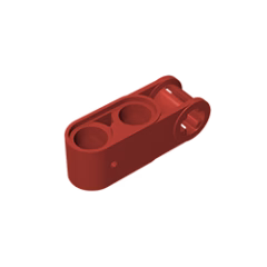 GOBRICKS GDS-936 Axle and Pin Connector Perpendicular 3L with 2 Pin Holes - YWOBB