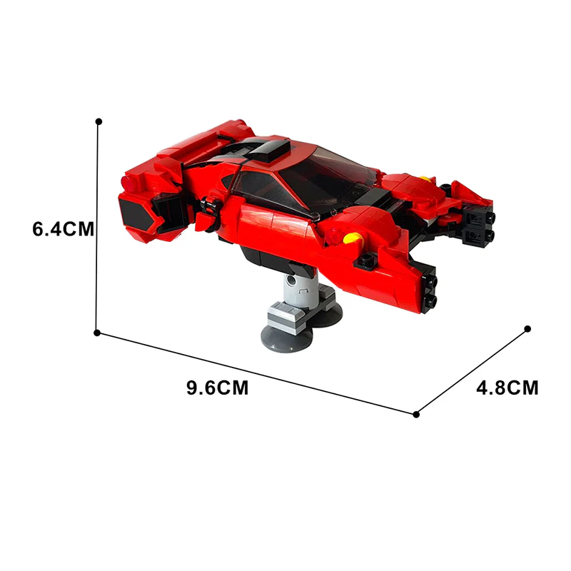 GOBRICKS MOC 60565 XF 40 spinner - YWOBB