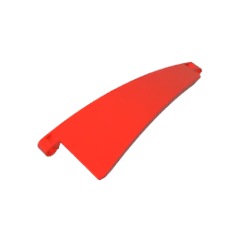 GOBRICKS GDS-M4572 Panel Curved #51 5 x 13 Tapered Right - YWOBB