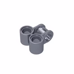 GOBRICKS GDS-927 Axle and Pin Connector Perpendicular Double - YWOBB