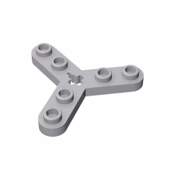 GOBRICKS GDS-983 Plate Rotor 3 Blade with Smooth Ends and 6 Studs - YWOBB