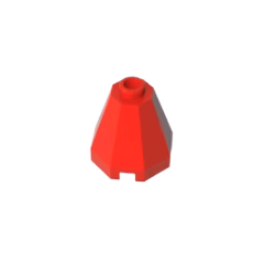 GOBRICKS GDS-2042 Cone 2 x 2 x 1 2/3 Octagonal - YWOBB