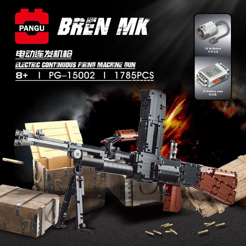 PANGU PG-15002 Electric Continuous Firing Machine Gun - YWOBB