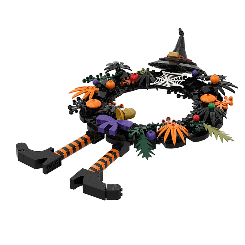 GOBRICKS MOC A0607 halloween hat - YWOBB