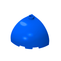 GOBRICKS GDS-1078 Round Corner 3 x 3 x 2 Dome Top - YWOBB