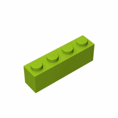 GOBRICKS GDS-534 Brick 1 x 4 - YWOBB
